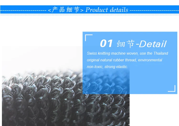 Factory selling high elasticity elastic hook and loop strap the buckle elastic velcro strap