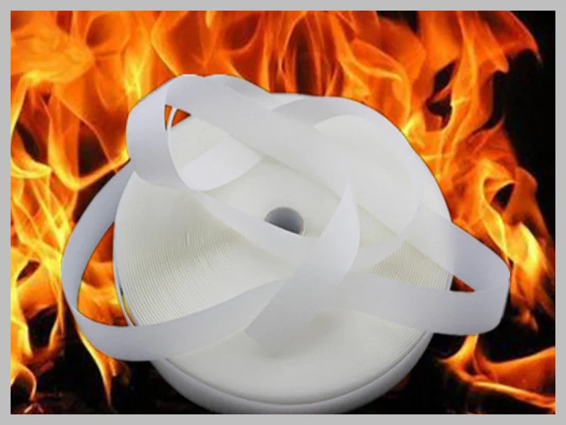 100% Nylon industrial Fire Retardant velcro tape For Professional Firefighting