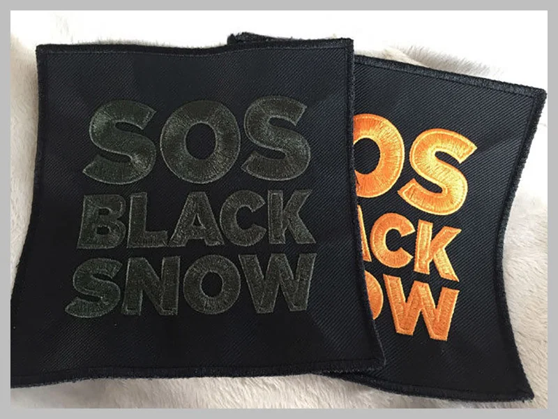 embroidered clothing tags custom