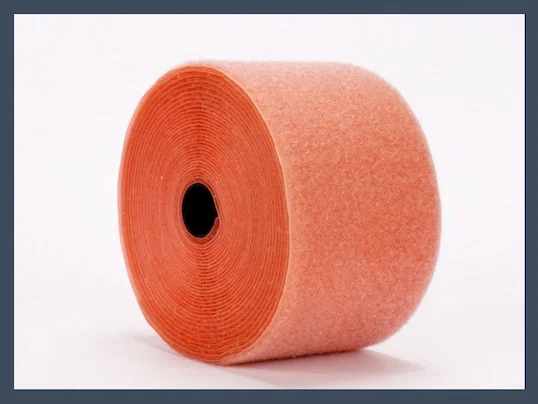 China supplier wholesale soft nylon loop,orange