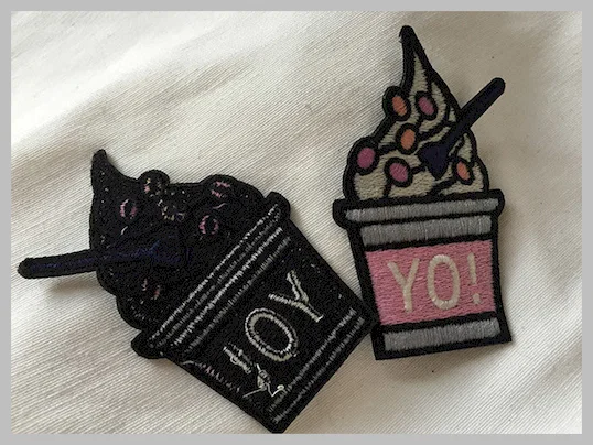 Beautiful Flower Embroidered Iron On Clothing Decoration Patches