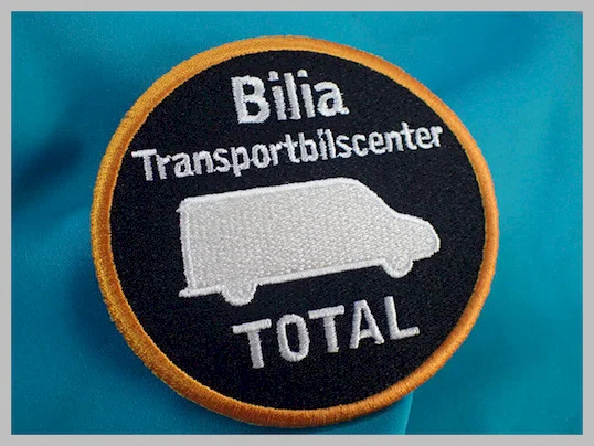 Personal Custom Clothing Patches , One Side Printable Iron On Patches