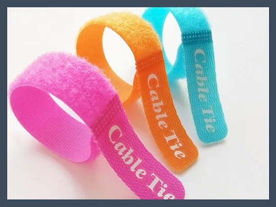 china manufacture straight stripe type hook and loop,colours