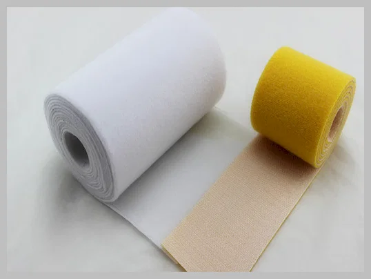 Wide Self-Adhesive Double Sided Fabric Hook and Loop Tape