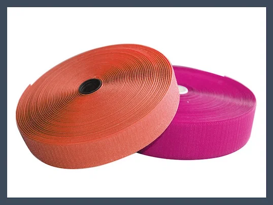 40/60 Nylon Polyester Blended Hook and Loop - Color Options